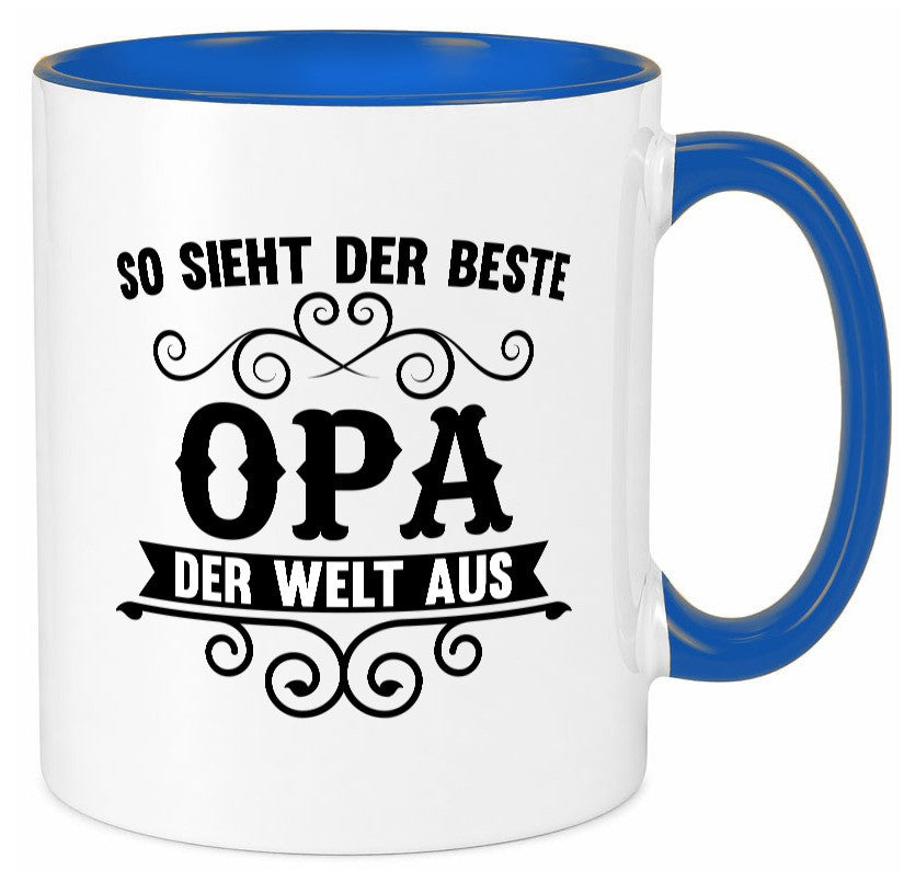 Der Beste Opa | Großvater Enkel Geschenkidee Familie Humor Tasse