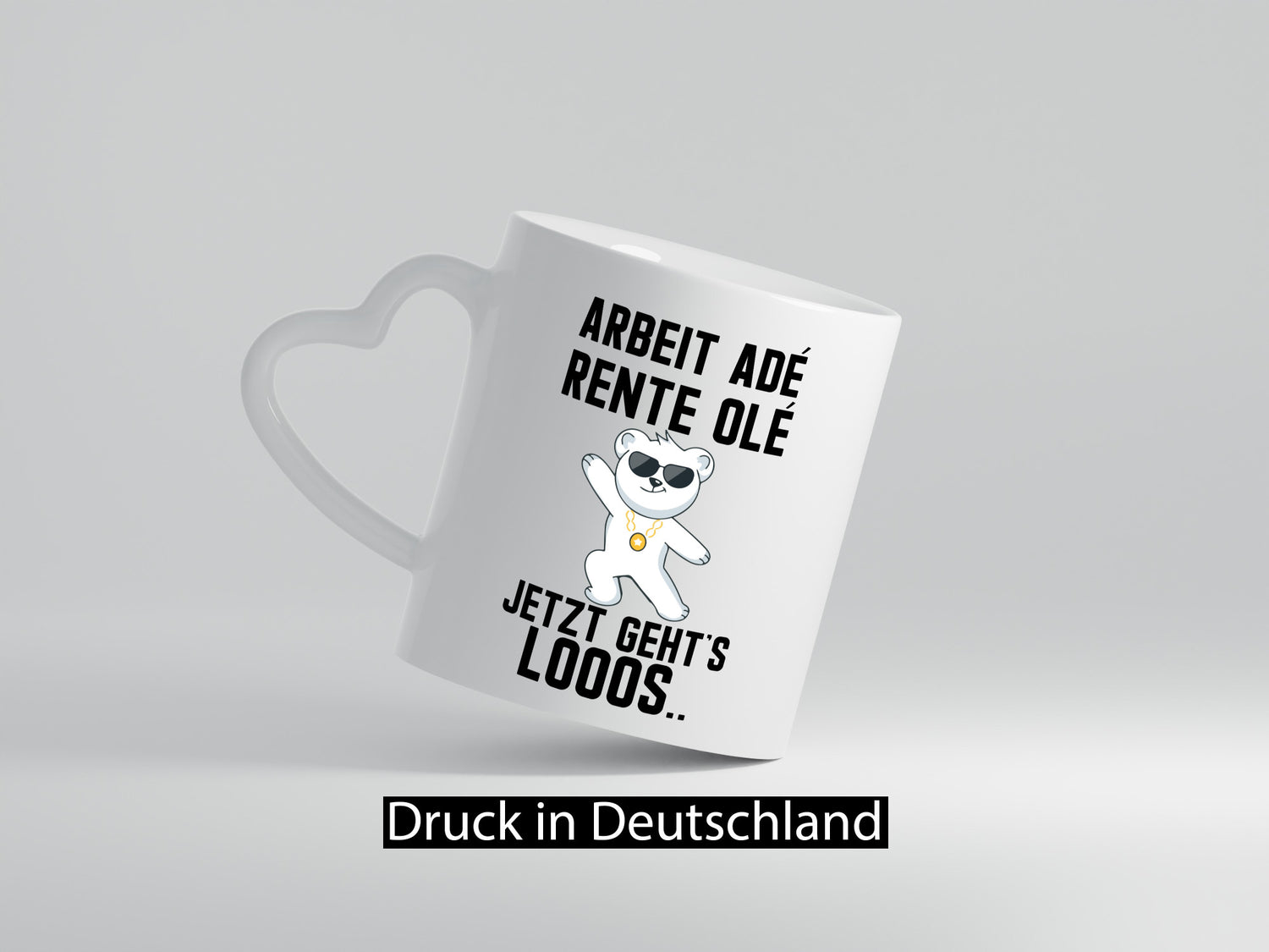Arbeit ade | Rente Rentner Party Ruhestand Pension Geschenk Jubiläum lustiger
