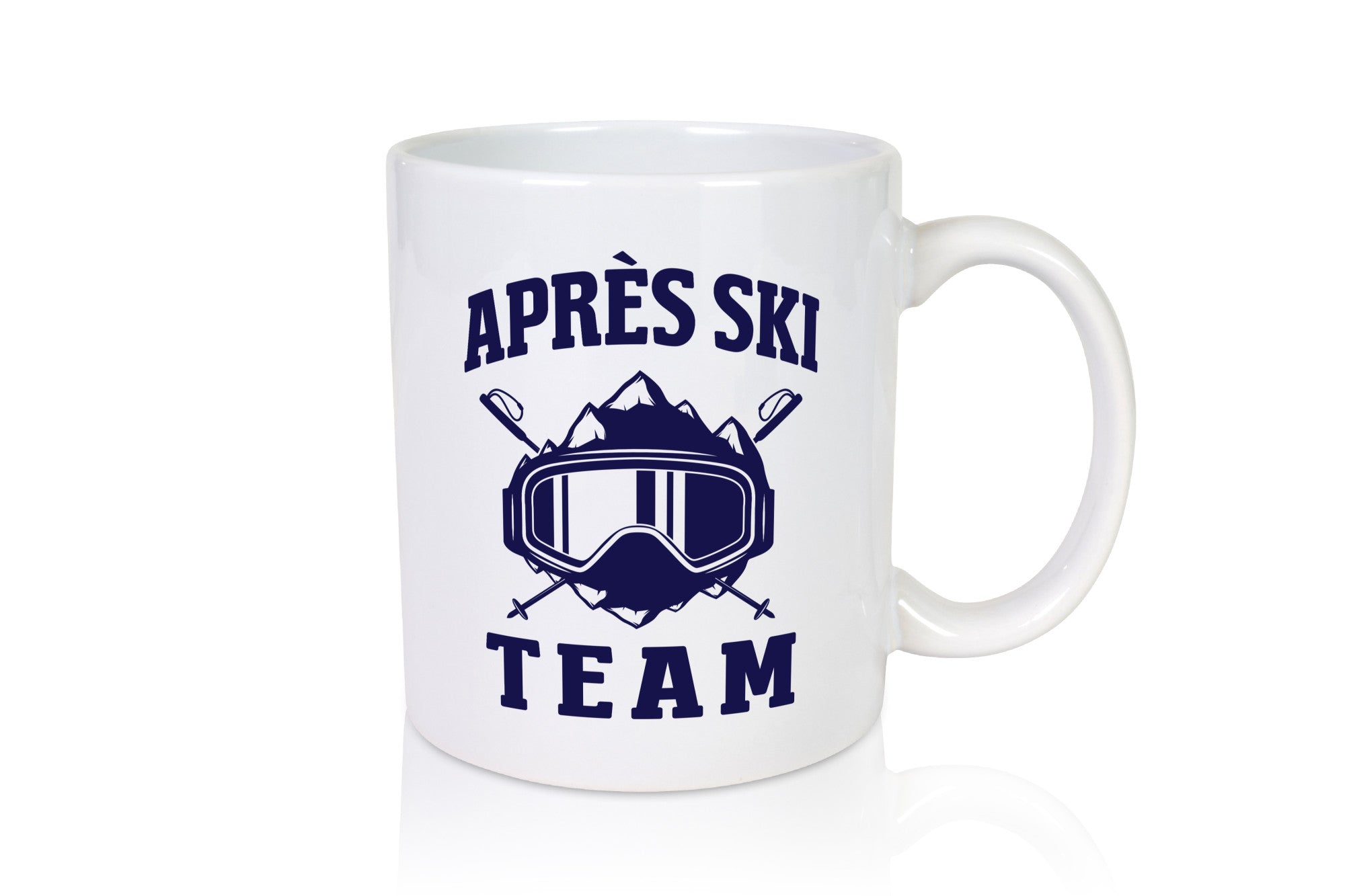Apres Ski Team | Ski-Brille lustiger Spruch Geschenk Humor Geschenkidee Tasse