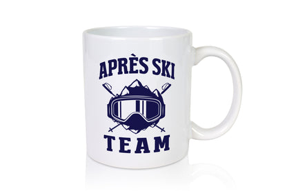 Apres Ski Team | Ski-Brille lustiger Spruch Geschenk Humor Geschenkidee Tasse