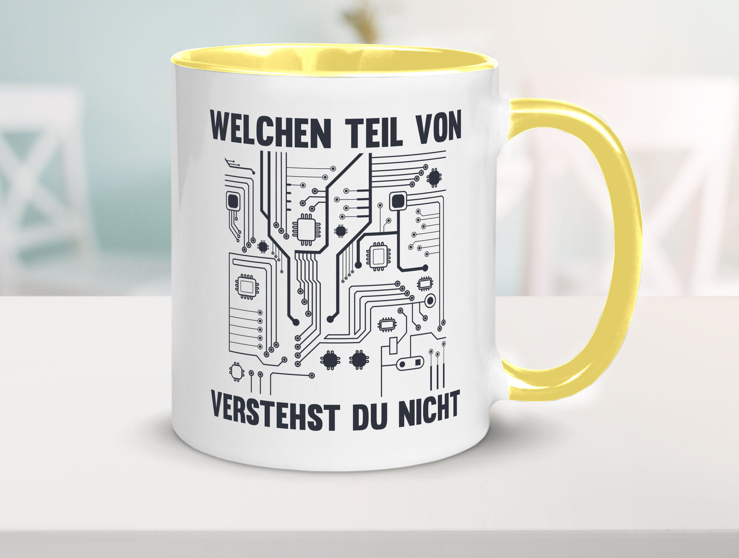 Welchen teil von verstehst du nicht | technik Humor Geschenkidee Tasse