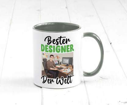 Bester Designer Beruf | Mode v2 lustiger Spruch Geschenk Arbeit Kollegen Büro