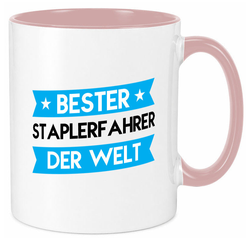 Bester Staplerfahrer | Gabelstapler Fahrer Geschenkidee Humor Tasse