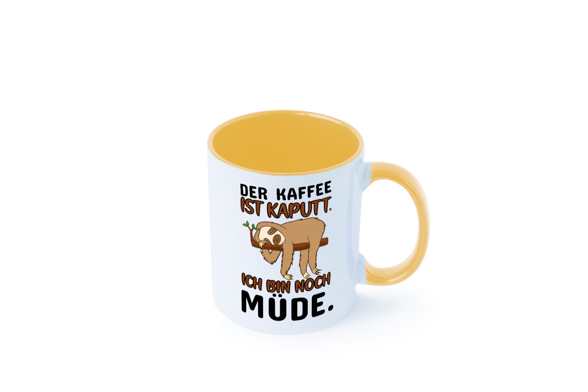 Der Kaffee ist kaputt v2 Geschenk Humor Geschenkidee lustiger Spruch Tasse