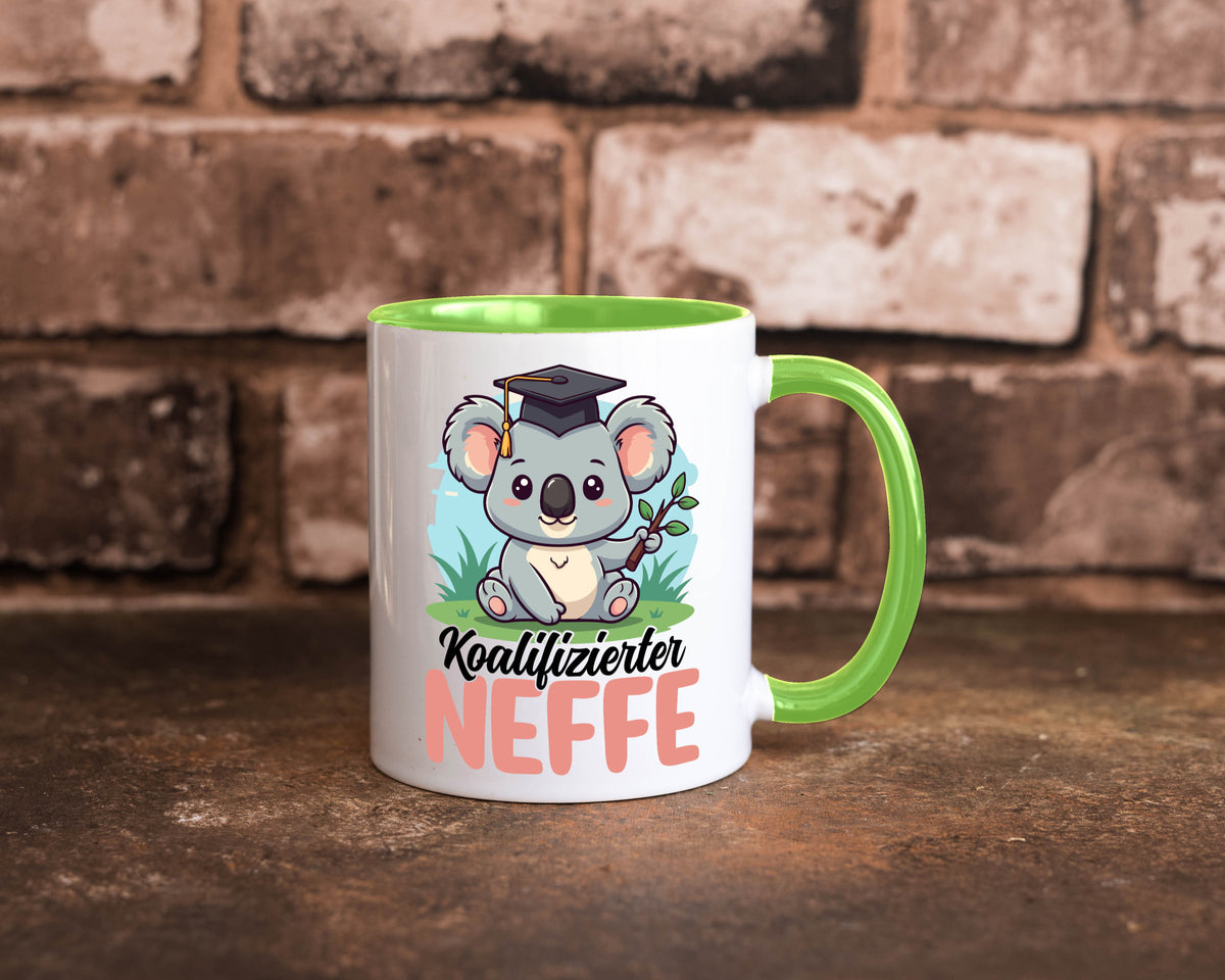 Koalifizierter Neffe | Familie Bruder Bester Onkel Geschenkidee Humor Tasse