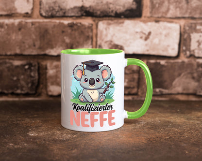 Koalifizierter Neffe | Familie Bruder Bester Onkel Geschenkidee Humor Tasse