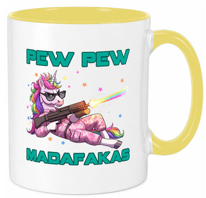 Pew Madafakas vl4 lustiger Spruch Geschenk Humor Geschenkidee Tasse