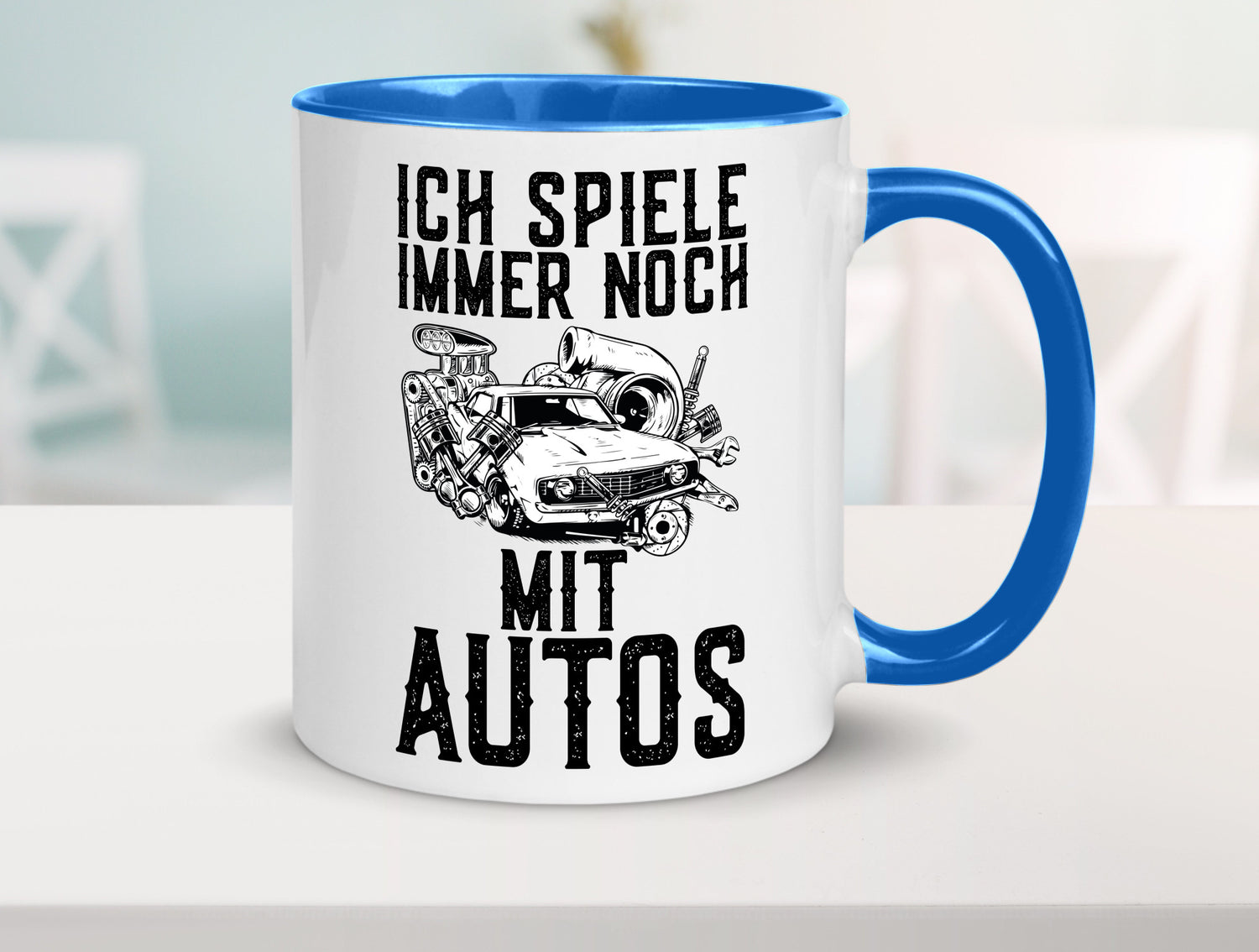 Spiele noch mit Autos | Werkstatt Werkzeug Mechaniker lustiger Spruch Geschenk