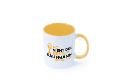Der Weltbeste Kaufmann Kaufmänner lustig Humor Geschenkidee Geschenk Tasse