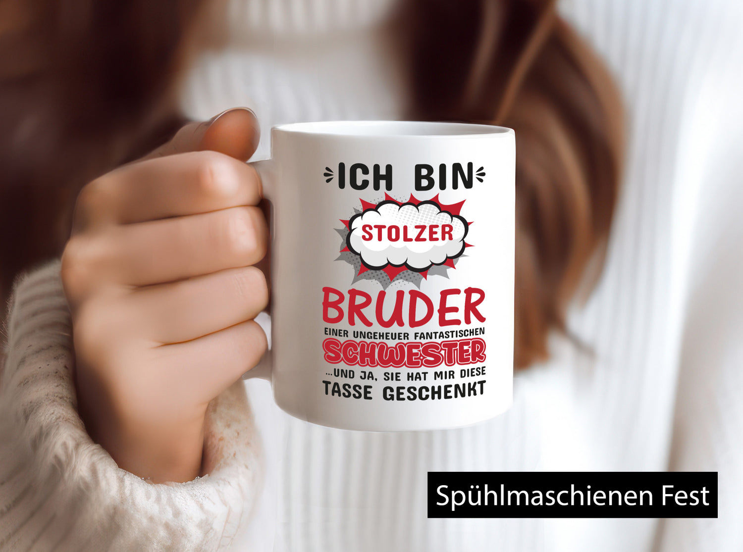Stolzer Bruder | fantastische Schwester Geschwister lustig Humor Geschenkidee