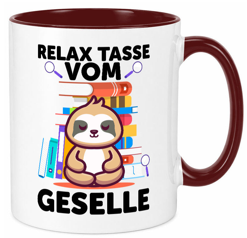 Relax Tasse: Geselle | Handwerker lustiger Spruch Geschenk Humor Geschenkidee