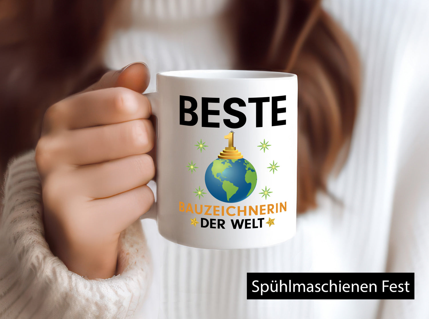 Welt Beste Bauzeichnerin | Zeichnerin lustiger Spruch Geschenk Humor