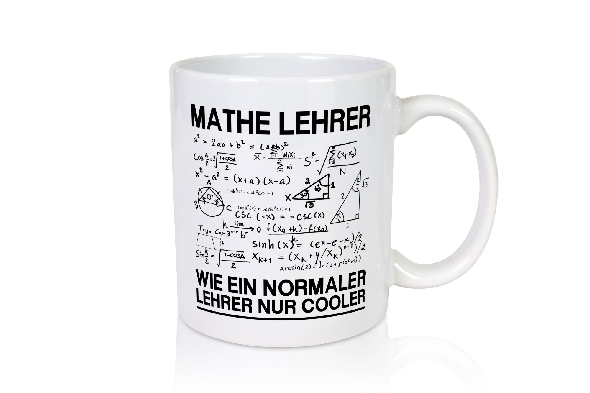 Mathe Lehrer, cooler als normale Lehrer | Rechenformeln lustig Humor