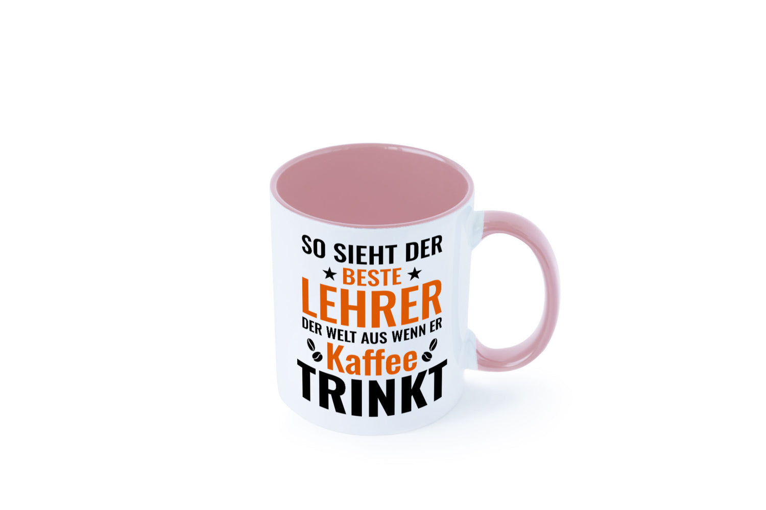 Kaffee trinkt: Lehrer | Schule Beruf Schüler Geschenk Arbeit Kollegen Büro