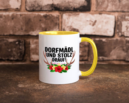 Dorfmädel und stolz drauf | Dorfkind Dorf v2 Geschenkidee Humor Tasse