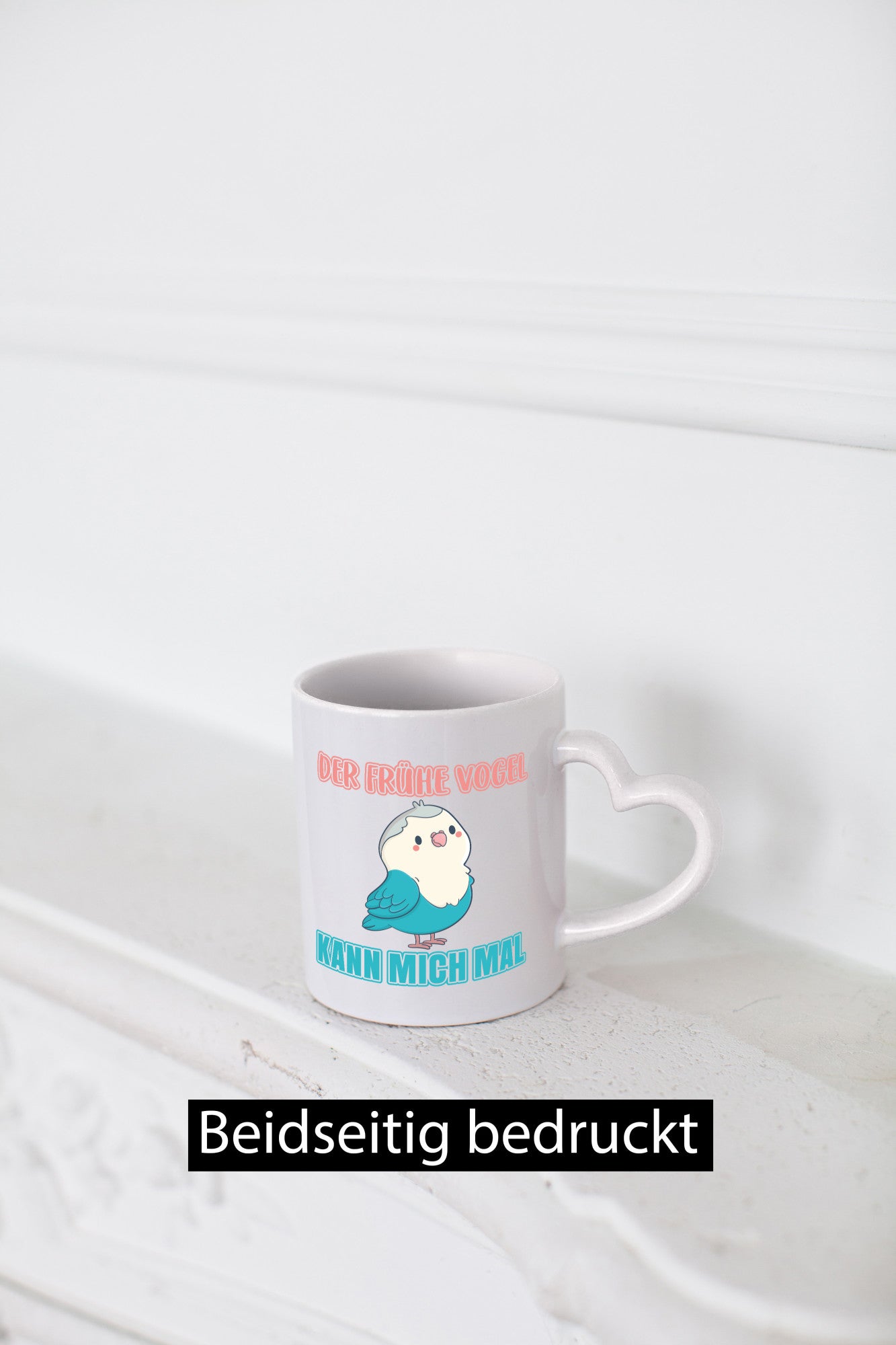 Der frühe Vogel | Statement Tasse Morgenmuffel Geschenkidee Humor