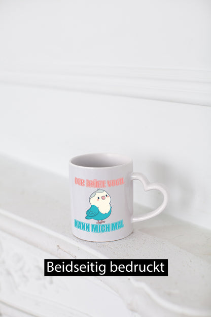 Der frühe Vogel | Statement Tasse Morgenmuffel Geschenkidee Humor