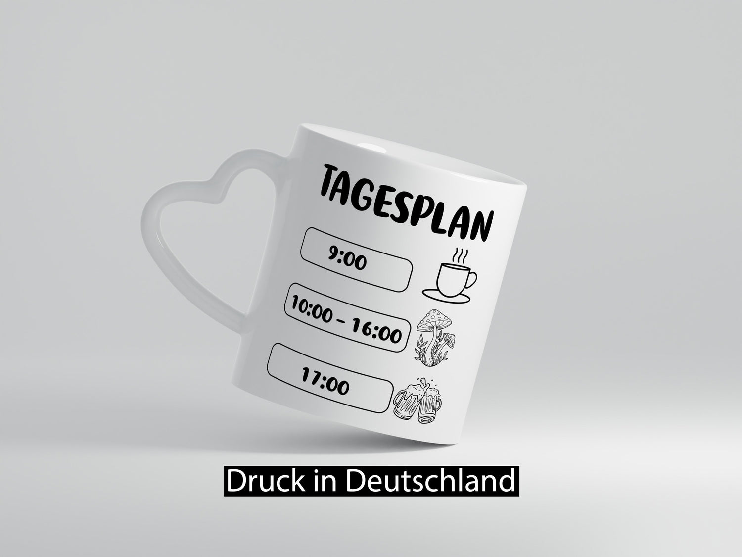 Tagesplan Pilzsammler | Pilze Wald v2 Geschenk Humor Geschenkidee lustiger