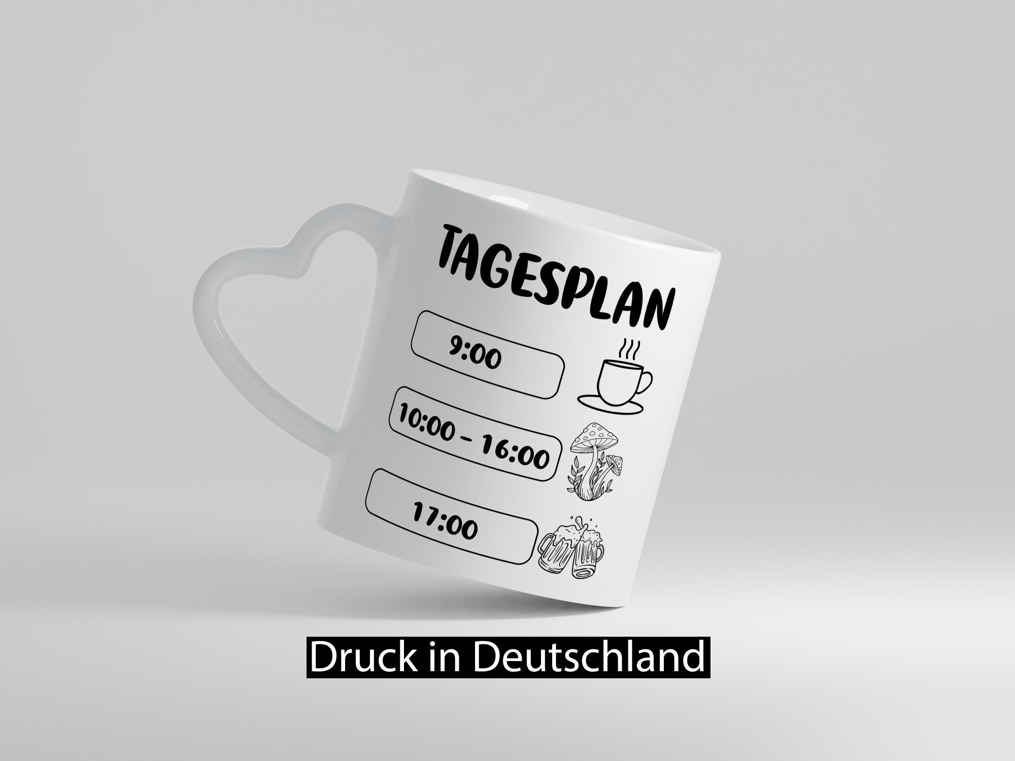 Tagesplan Pilzsammler | Pilze Wald v2 Geschenk Humor Geschenkidee lustiger