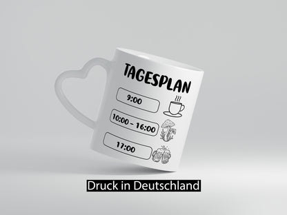 Tagesplan Pilzsammler | Pilze Wald v2 Geschenk Humor Geschenkidee lustiger