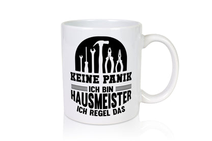 Keine Panik ich bin Hausmeister regel das | lustiger Spruch Geschenk Humor