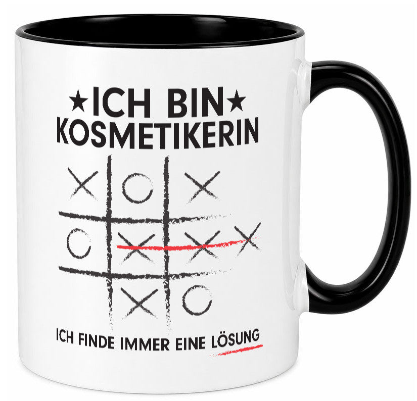 Löse Probleme: Kosmetikerin | Kosmetik Stylistin Geschenk Humor Geschenkidee