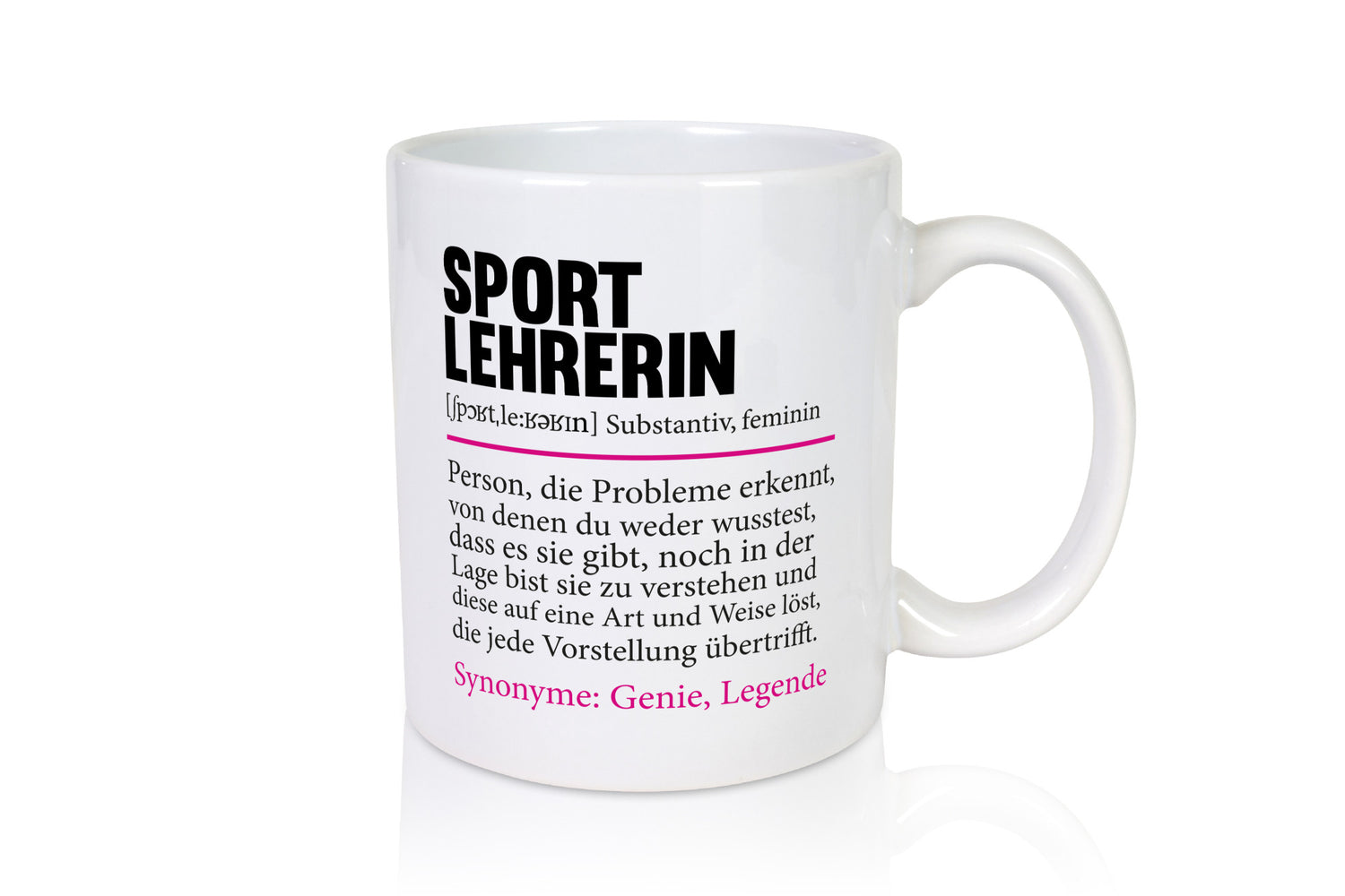 Sportlehrerin | Schule Lehrer Sport Spruch lustiger Geschenk Humor Geschenkidee