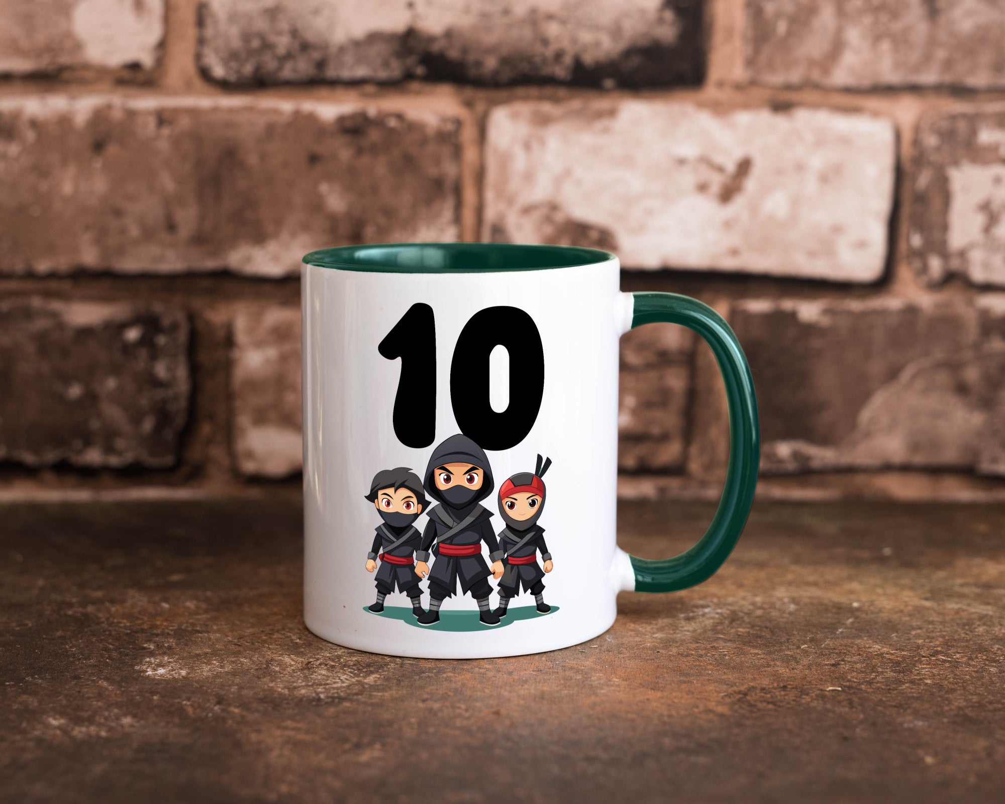 10. Geburtstag | 10 Jahre Ninja Humor Geschenkidee Tasse