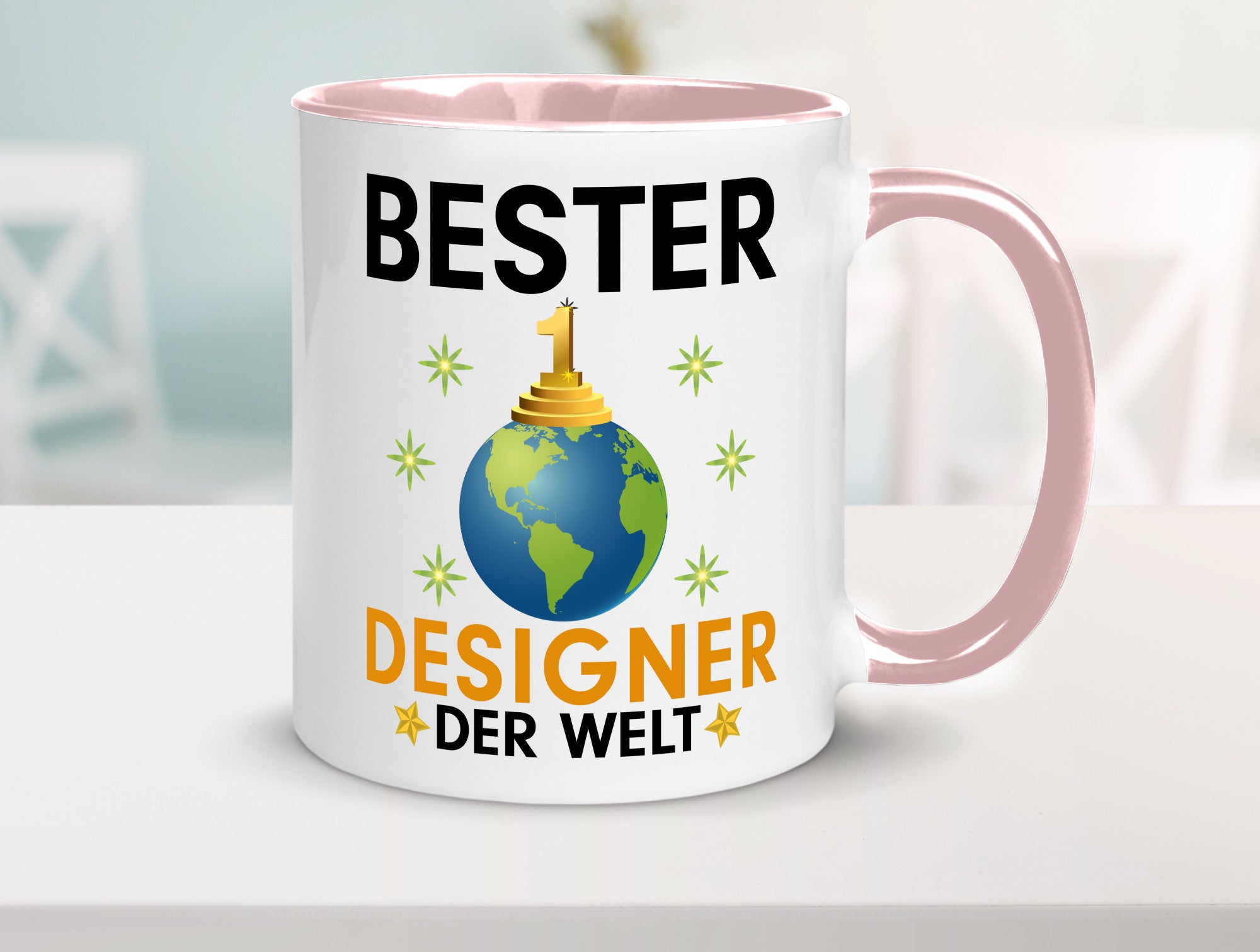 Welt Bester Designer Beruf | Mode Geschenk Arbeit Kollegen Büro lustiger Spruch