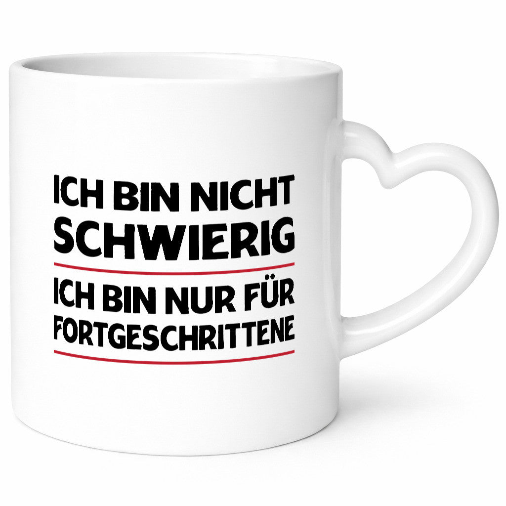 Ich bin nicht schwierig | Bürohumor Statement Geschenk Arbeit Kollegen Büro