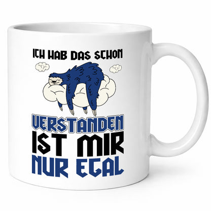 Ist mir nur egal Geschenk Humor Geschenkidee lustiger Spruch Tasse