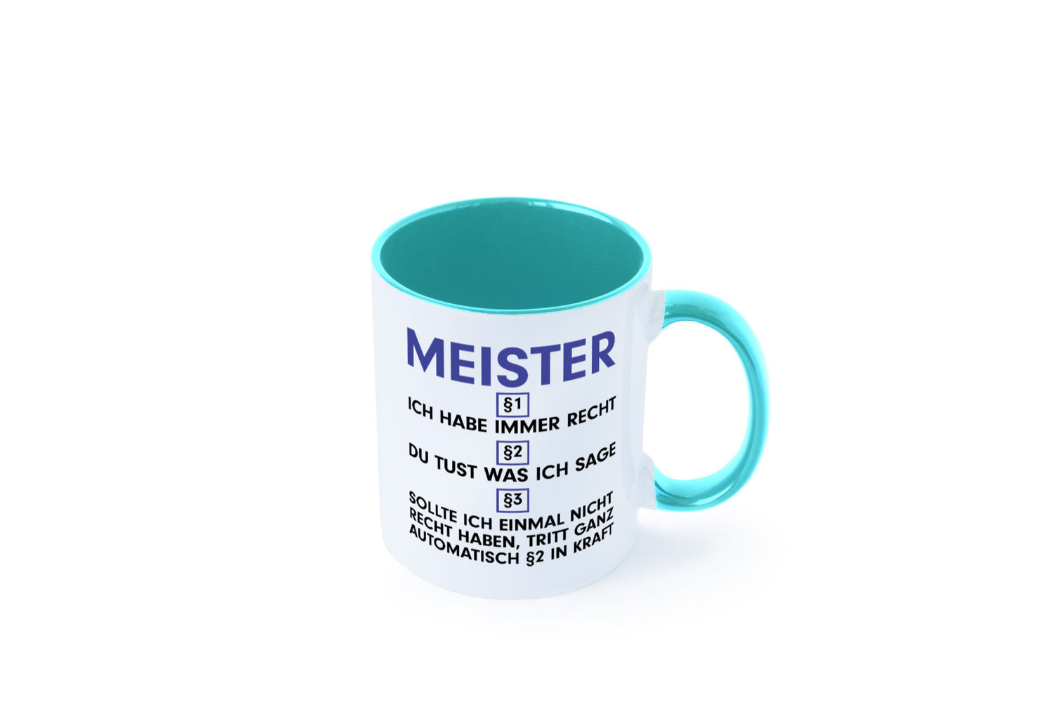 Ich habe immer Recht Meister | Meisterbrief v2 Geschenk Humor Geschenkidee
