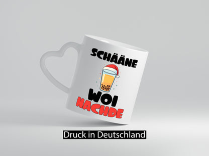 Schääne woi nachde | Weiohnachten Dialekt Mundart Geschenk Humor Geschenkidee