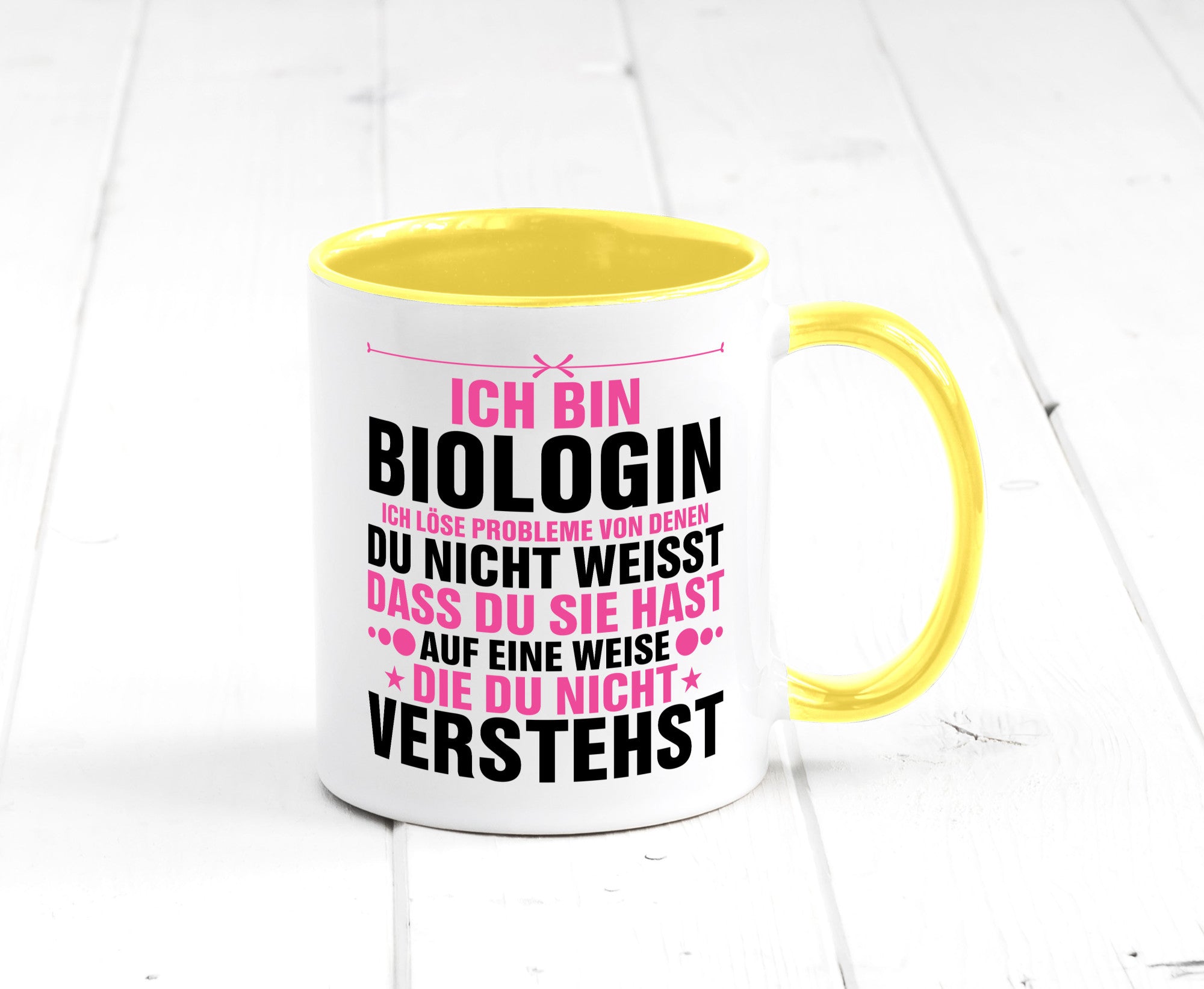 Löse Probleme: Biologin | Biologie Naturforscherin lustig Humor Geschenkidee