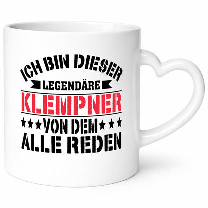 Ich bin dieser Legendäre Klempner von dem alle reden Geschenk Humor