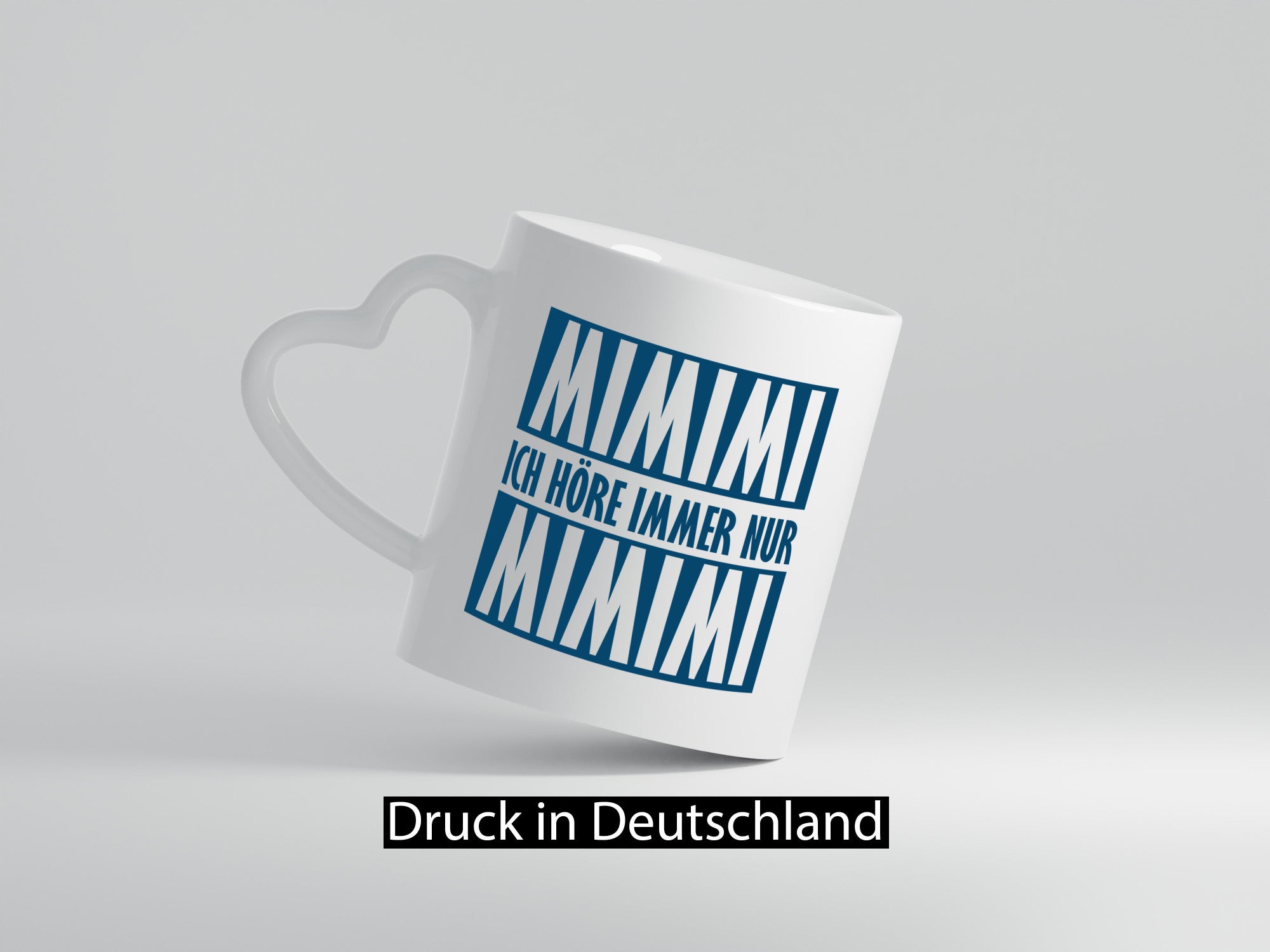 Ich höre nur Mimimi Humor Geschenkidee Tasse