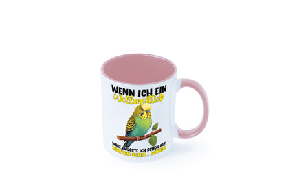 Wellensittich | Vogelbesitzer Humor Geschenkidee Tasse