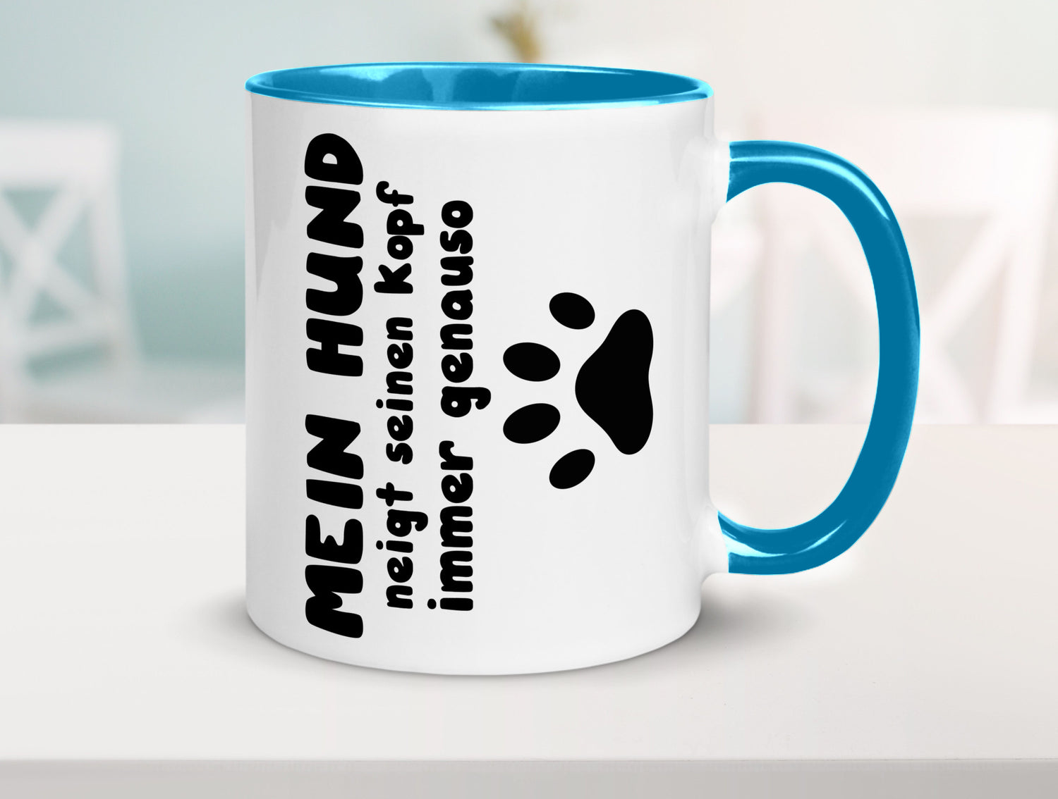 Mein Hund | lustige Tasse Hundebesitzer Humor lustiger Spruch Geschenk