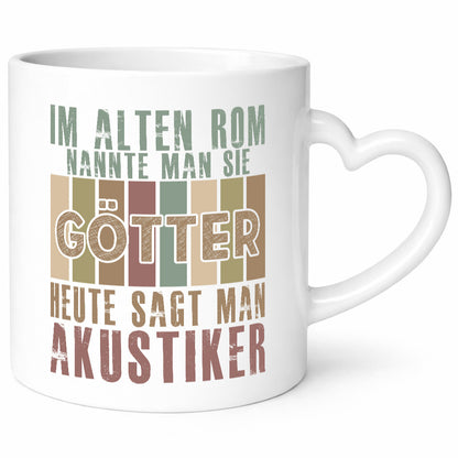 Heute sagt man: Akustiker | Akustik Hörgeräteakustik Geschenk Humor