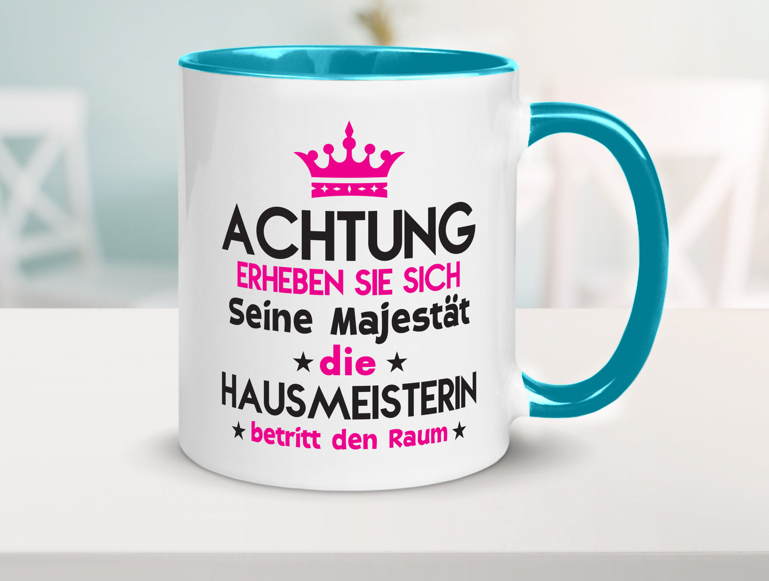 Seine Majestät Hausmeisterin | Hauswart Humor Geschenkidee Tasse