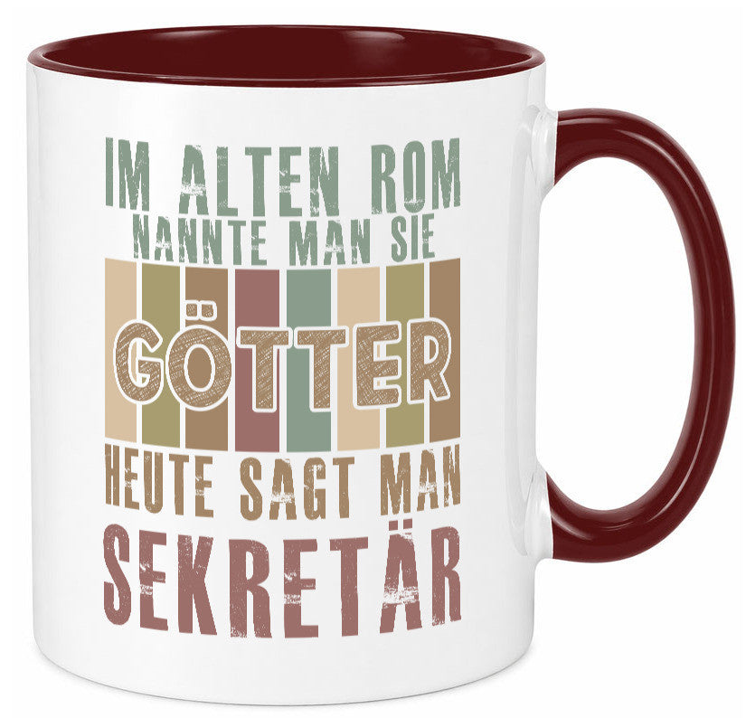 Heute sagt man: Sekretär | Büro Humor Arbeit Kollegen Geschenkidee Tasse