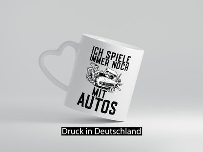 Spiele noch mit Autos | Werkstatt Werkzeug Mechaniker lustiger Spruch Geschenk