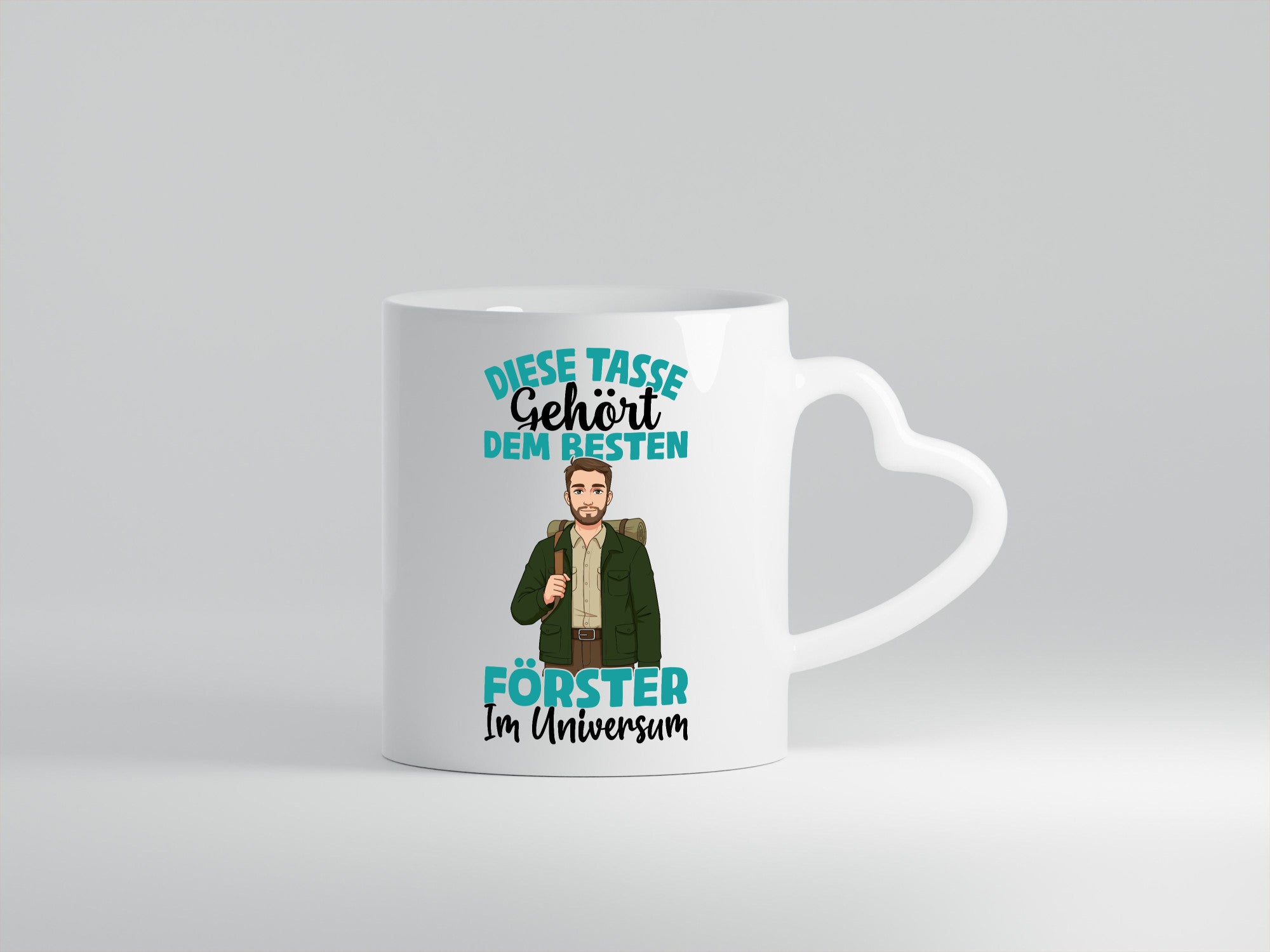 Im Universum: Förster | Forst Arbeit Geschenkidee Kollegen Büro Humor Tasse