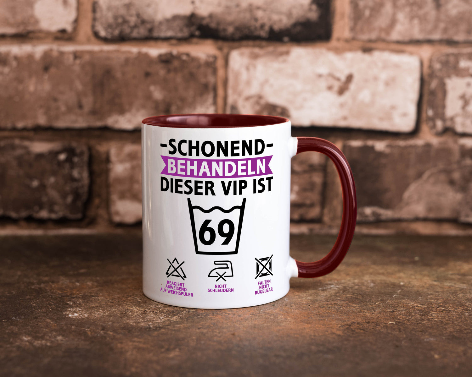 69 Geburtstag | schonend behandeln Jahre v2 Geschenk Geschenkidee lustiger