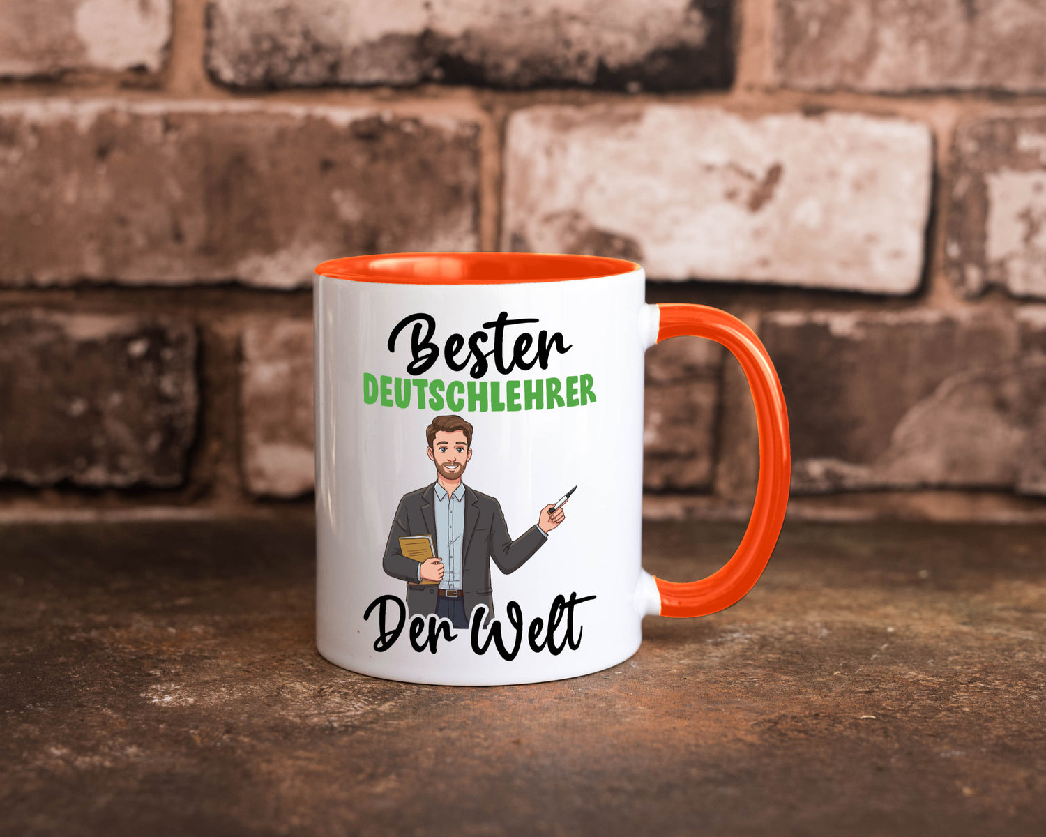 Bester Deutschlehrer | Lehrer Schule v2 lustiger Spruch Geschenk Humor
