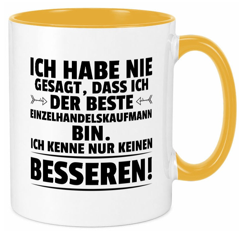 Der Beste Einzelhandelskaufmann | Einzelhandel lustiger Spruch Geschenk Humor Tasse