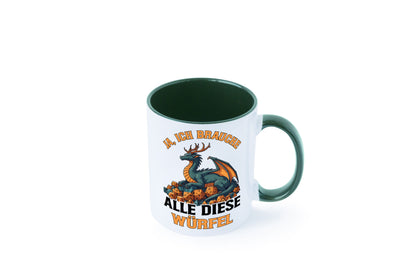 Ja ich brauche alle diese Würfel | Drache Rollenspiel v2 Geschenk Humor