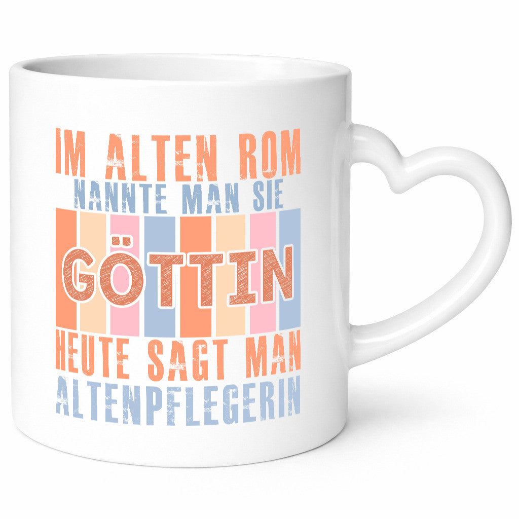 Heute sagt man: Altenpflegerin | Pflegepersonal Pflege Geschenk Humor