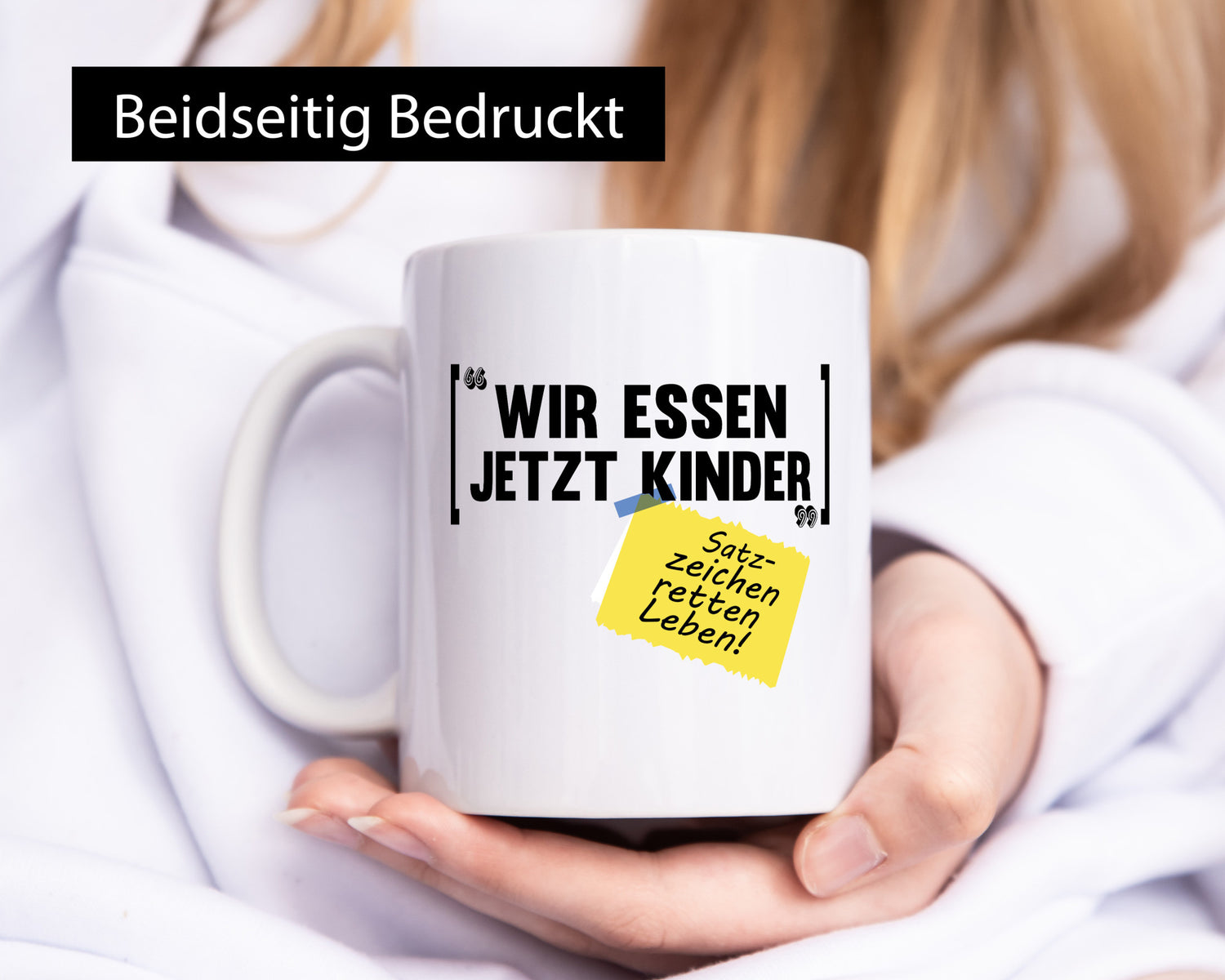 Wir essen jetzt, Kinder | Grammatik Satzzeichen Sprache lustig Humor