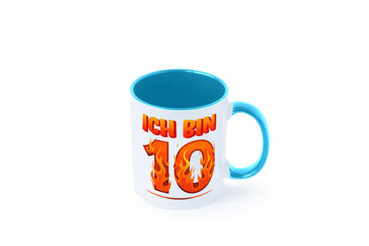 10. Geburtstag | 10 Jahre Drache lustiger Spruch Geschenk Geschenkidee Tasse